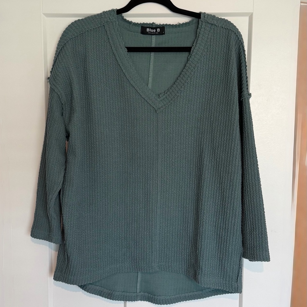 Blue B Women's Teal Tunic Top